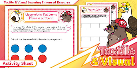 Block Patterns Grade R Grade R Maths - Geometric Patterns- Term 1 - Dough Mats: Patterns
