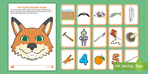 Initial Sounds I Spy Activity: Letter f
