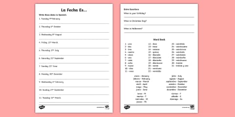 Esta es mi familia Spanish Worksheet