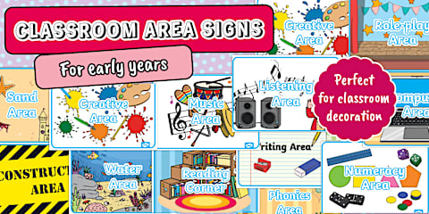 Infants Class Sign Classroom Signs