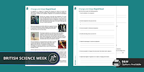 Science Week Posterer British Science Week Investigations Resource Pack