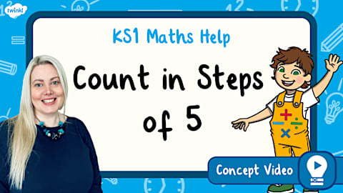 Count in Steps of 2 (Multiplication and Division) | KS1 Maths Concept Video