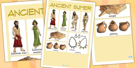 Ancient Sumer Large Display Poster