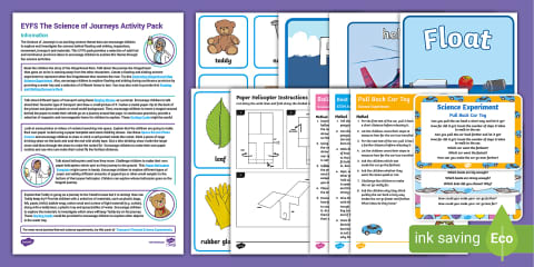 Autumn Floating and Sinking Investigation Pack