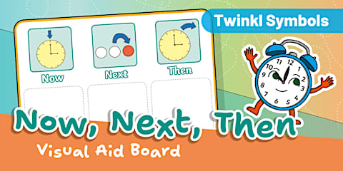 EYFS Now and Next Board