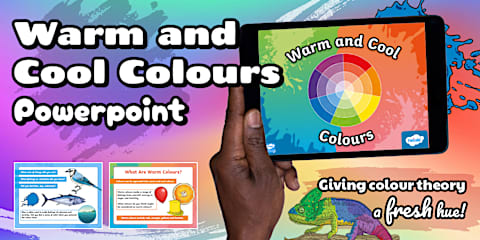 Warm and Cool Colours Art Activity Instructions