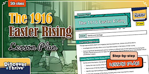 SEE (Identity and Heritage) The 1916 Easter Rising PowerPoint (5th Class)