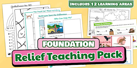 Relief Teaching File Planning Template