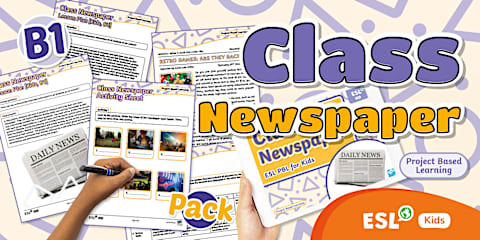 ESL Project-Based Learning - Design a Board Game [Kids, A2]