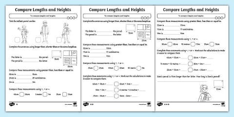 Adding Lengths Worksheet.pdf Add Lengths Activity Sheets