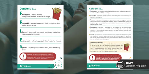 Sexual Consent Fact Sheet