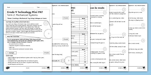 Natural Science Grade 9 Term 1 Practical Task