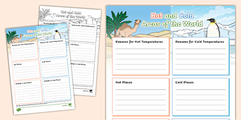 Hot And Cold Countries Interactive Sorting Game hot-and-cold-countries-interactive-sorting-game