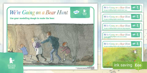 We're Going on a Bear Hunt Stick Puppets