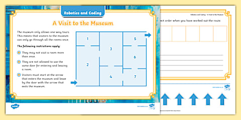 Grade 2 - Robotics and Coding - Term 2 - Coding - Worksheet:Select the ...