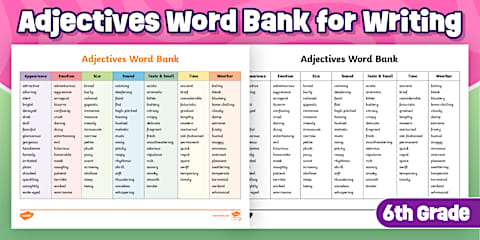 Sixth Grade Grammar Reference Sheets Pack