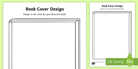 Design a Book Cover Activity Sheet