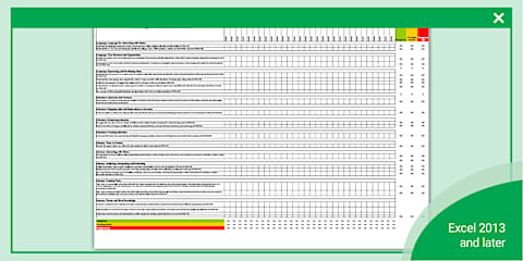 Australian Curriculum Year 4 English Assessment Tracker