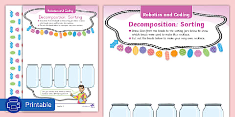 Grade R - Robotics and Coding - Term 3 - Coding - Worksheet: Debugging ...