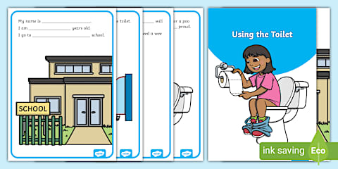 Twinkl Symbols: Using the Toilet Visual Schedule