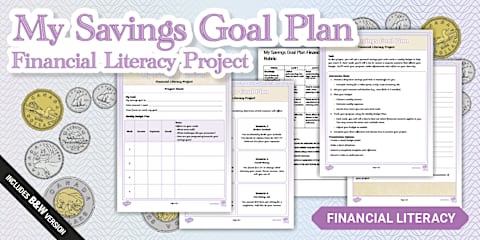 Savings Activity Sheet