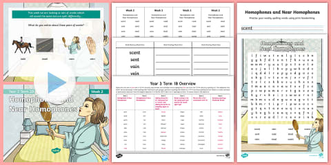 Year 3 Term 2B Week 1 Spelling Pack