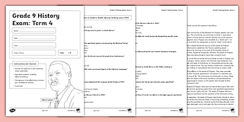 Grade 9 History Lesson Plan: Second World War in Europe (1939-1945)
