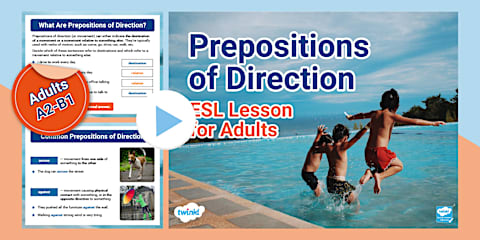 ESL Prepositions of Time PowerPoint [Adults, A2]