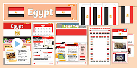 Egypt Fact File Template