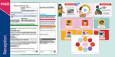 EYFS PSED I Can Persevere Adult Input Plan and Resource Pack