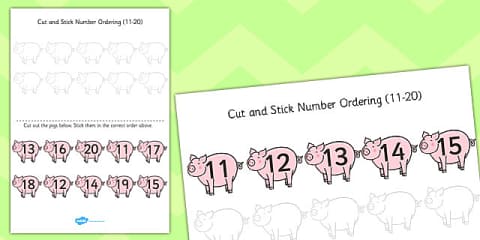 Twinkl Symbols: At the Farm Cut and Stick Symbol Matching Activity