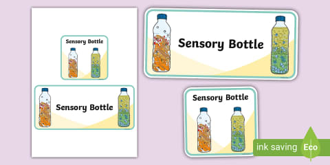 Sentimen Items Label Sensory Box Label