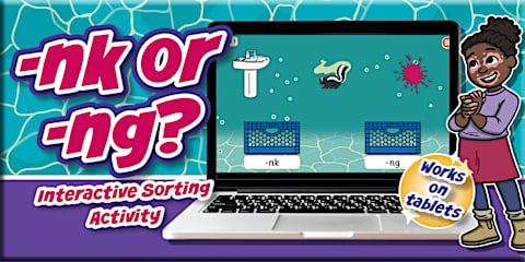 Freshwater Animals Flipbook Template