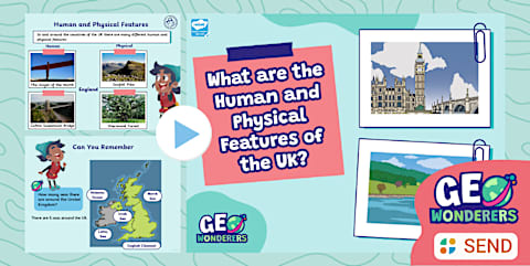 Geo Wonderers SEND KS1 The United Kingdom Pre-Teaching PowerPoint Lesson 1