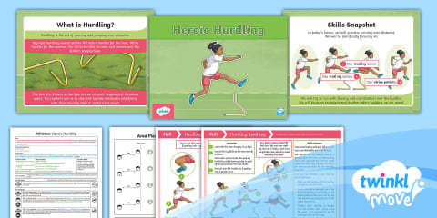 Twinkl Move PE - Year 3 Athletics Lesson 4 - Jumping Animals