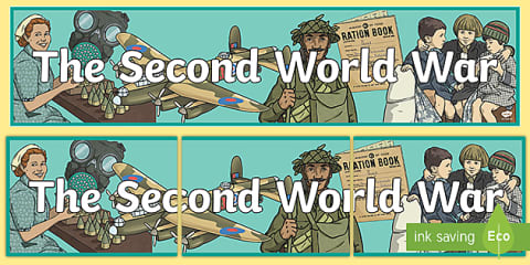 Second World War Significant Figures Display Poster