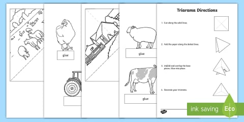 Mothers and Their Young Farm Animals Matching Activity