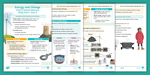 Grade 7 - NS - Term 3 - Heat or Sound? – Wasted Energy Sorting Activity ...