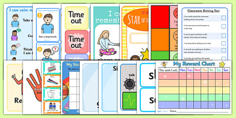 Class Management Teacher Folder Complete Resource Pack