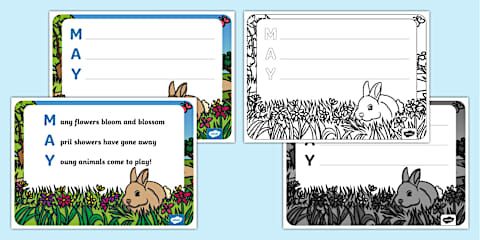 Nowruz Poem: Acrostic Poem Template