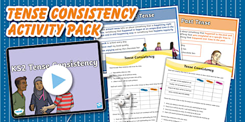 Grammatical Consistency Verb Tense Worksheet