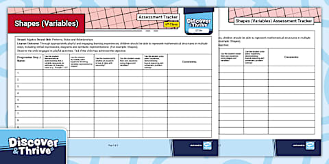 Editable Pattern (Construction) Assessment Tracker