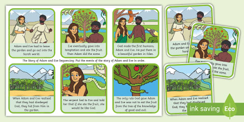 KS1 Adam and Eve Story Teaching Pack