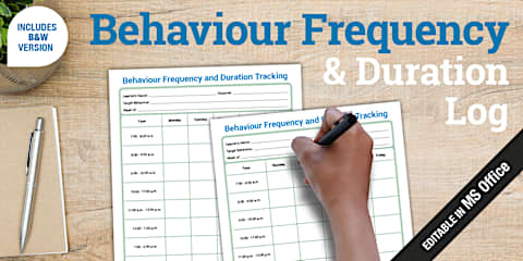 ABC Behaviour Tracking Incident Log