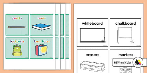 Train Station Dramatic Play Labels