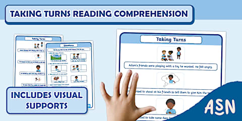 Spring Reading Comprehension with Visual Supports
