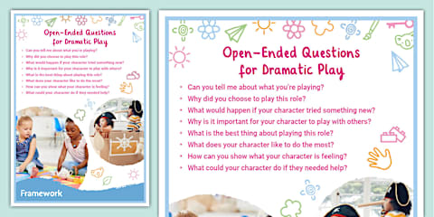 Open-Ended Question Ideas - Construction