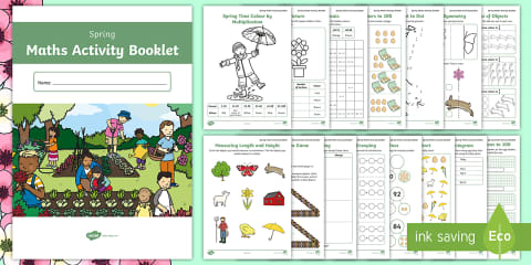 Year 2 Maths Multiplication and Division Home Learning Activity Booklet