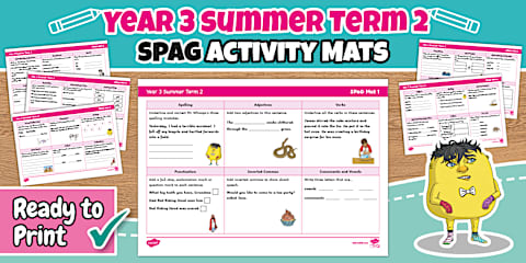 Year 3 Spring 1 Maths Activity Mats