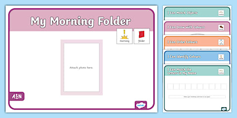 SEN Morning Activities Booklet
